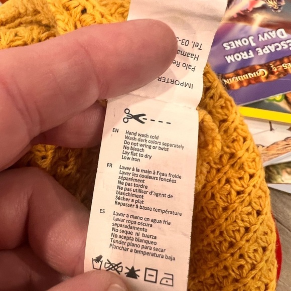 Revamped trench sweater size small - Picture 4 of 4